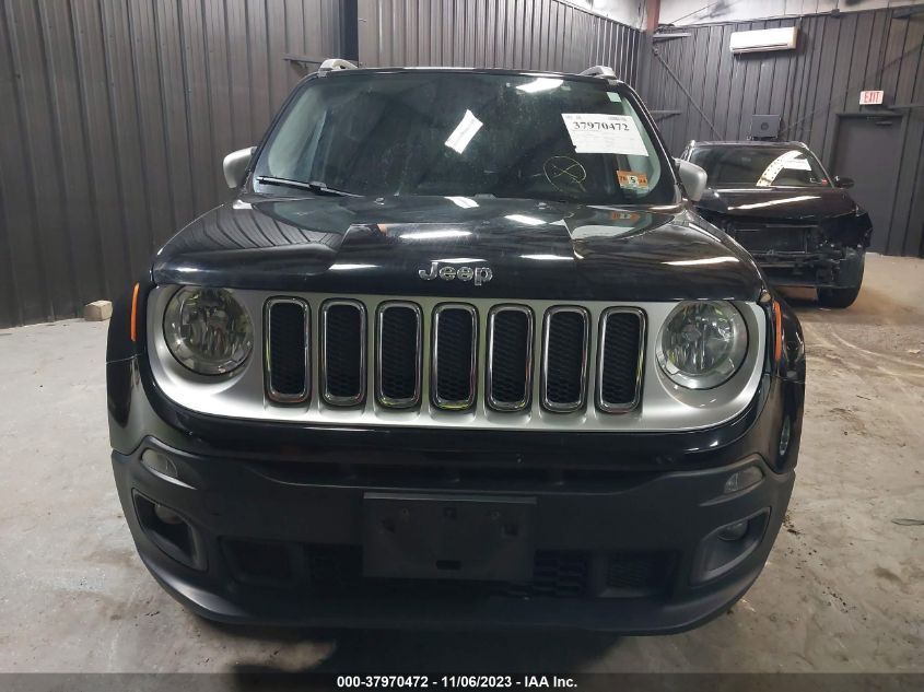 2015 Jeep Renegade Limited VIN: ZACCJBDTXFPB38612 Lot: 40512354