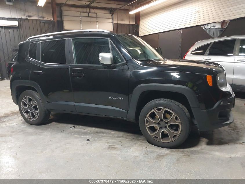 2015 Jeep Renegade Limited VIN: ZACCJBDTXFPB38612 Lot: 40512354