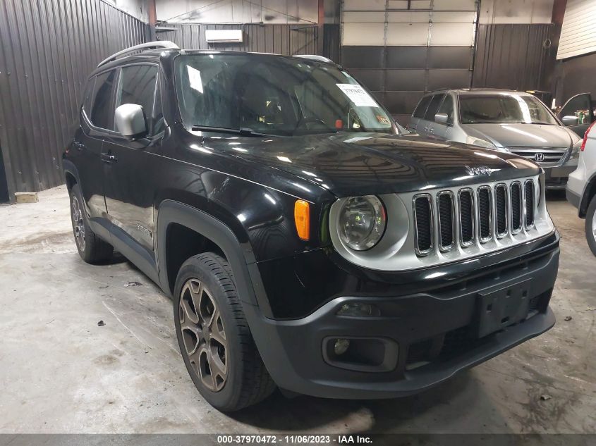 2015 Jeep Renegade Limited VIN: ZACCJBDTXFPB38612 Lot: 40512354