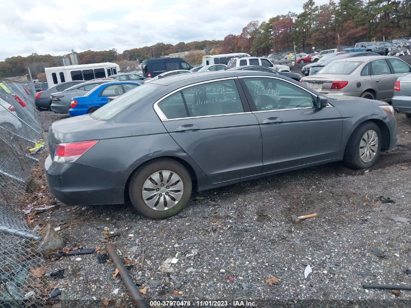 2009 Honda Accord 2.4 Lx VIN: 1HGCP26379A181595 Lot: 37970478