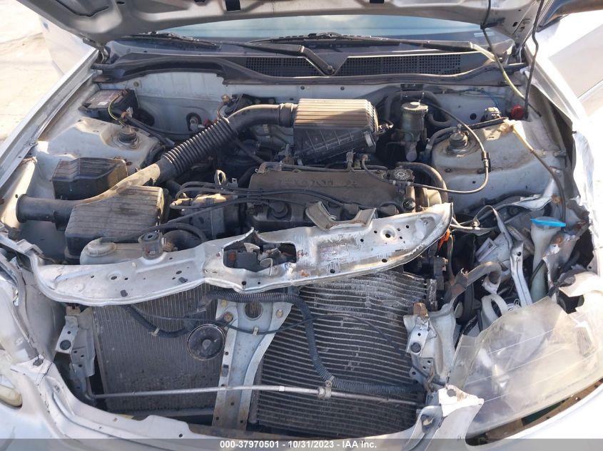 1999 Honda Civic Vp VIN: 2HGEJ6615XH510518 Lot: 37970501