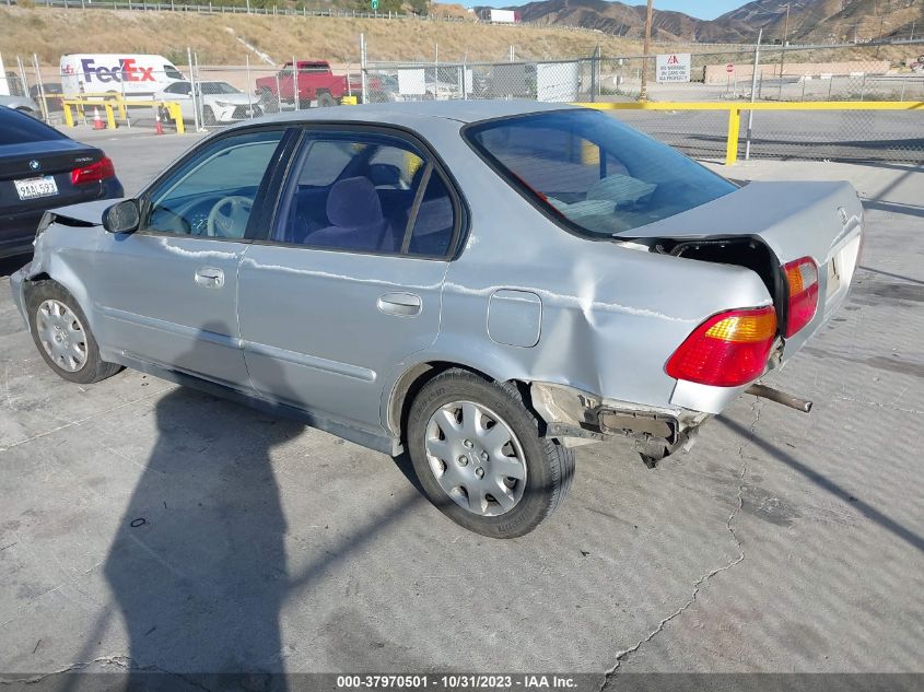 1999 Honda Civic Vp VIN: 2HGEJ6615XH510518 Lot: 37970501