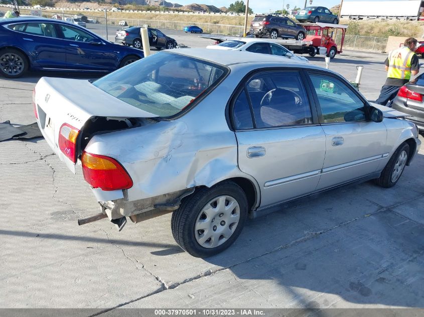 1999 Honda Civic Vp VIN: 2HGEJ6615XH510518 Lot: 37970501