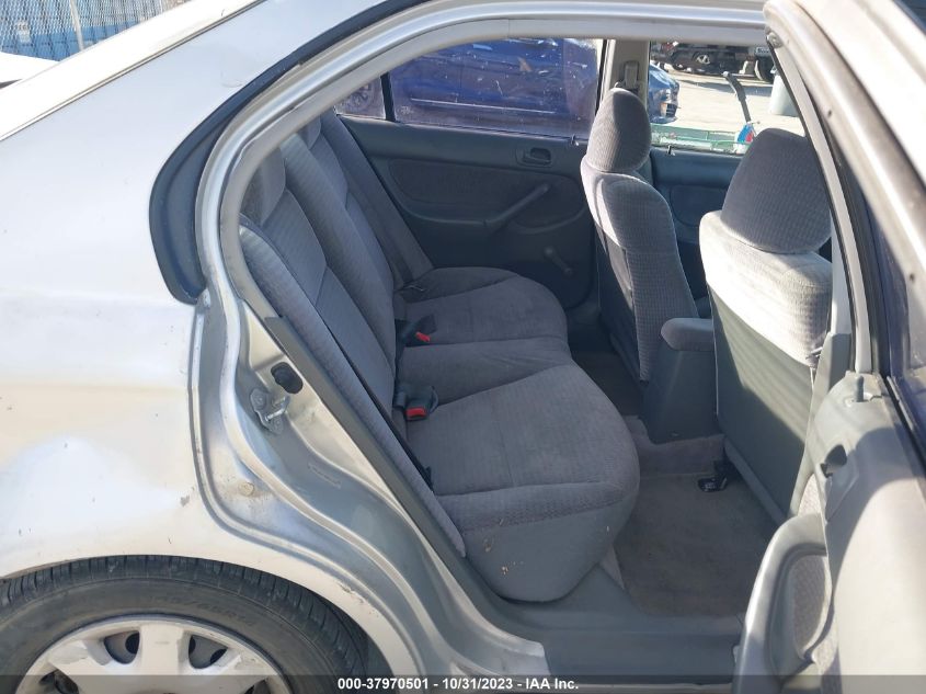 1999 Honda Civic Vp VIN: 2HGEJ6615XH510518 Lot: 37970501