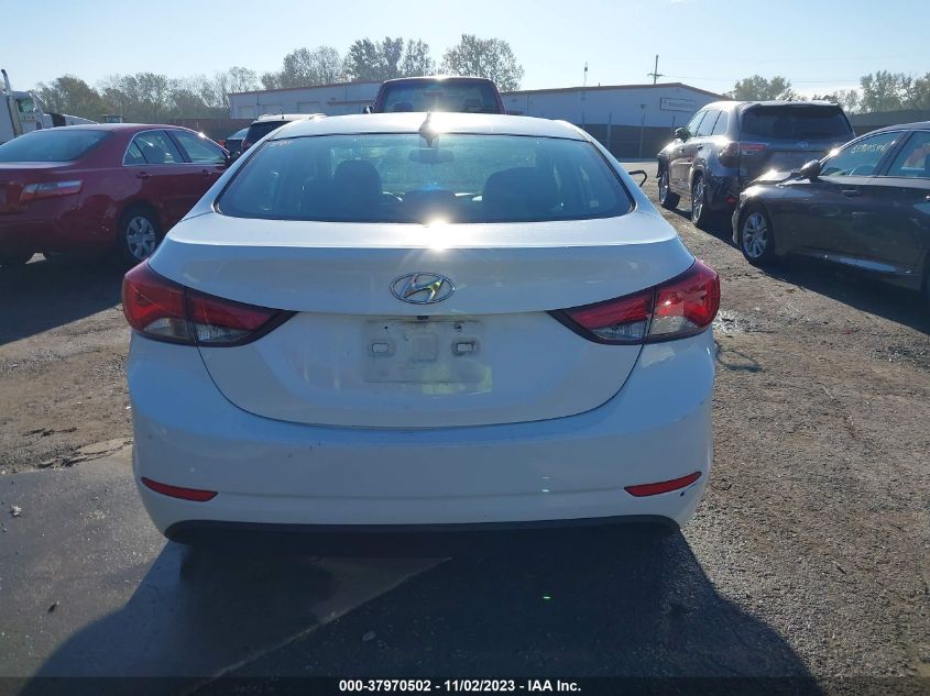 2014 Hyundai Elantra Limited VIN: 5NPDH4AE5EH480672 Lot: 37970502