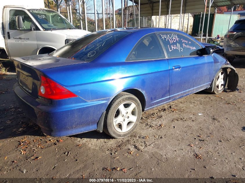 2005 Honda Civic Ex VIN: 1HGEM22995L000796 Lot: 37970516