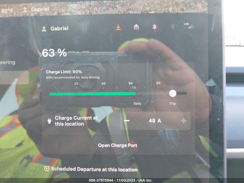 2020 Tesla Model 3 Long Range Dual Motor VIN: 5YJ3E1EB7LF807281 Lot: 37970544