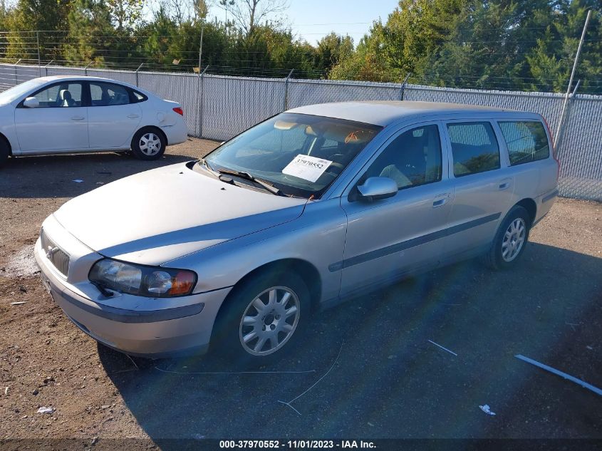 2001 Volvo V70 2.4 A/2.4 A Sr/2.4 M VIN: YV1SW61N012054516 Lot: 37970552