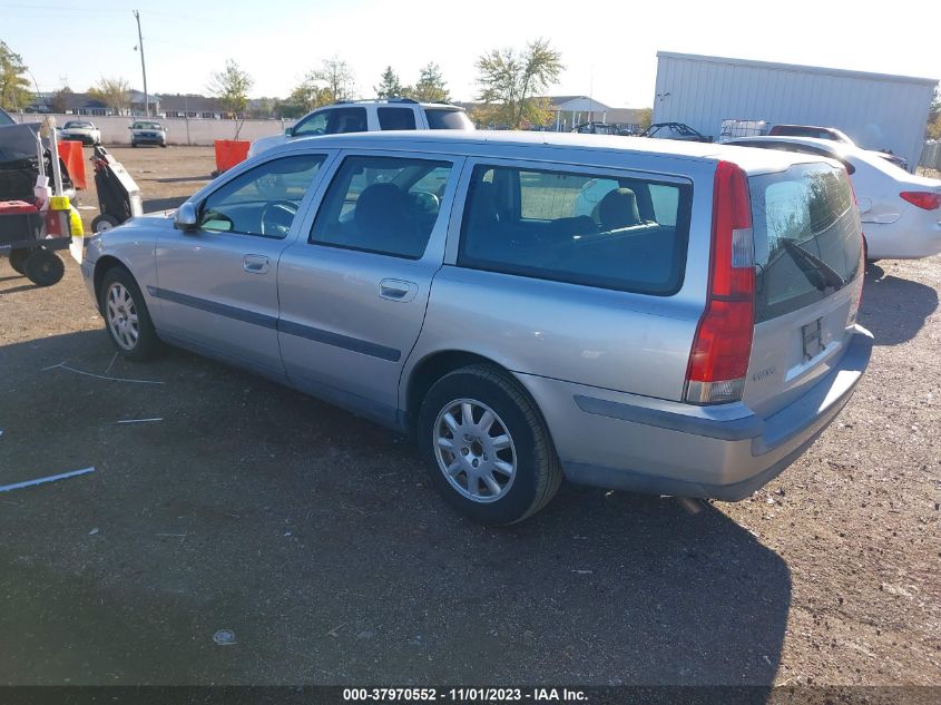 2001 Volvo V70 2.4 A/2.4 A Sr/2.4 M VIN: YV1SW61N012054516 Lot: 37970552