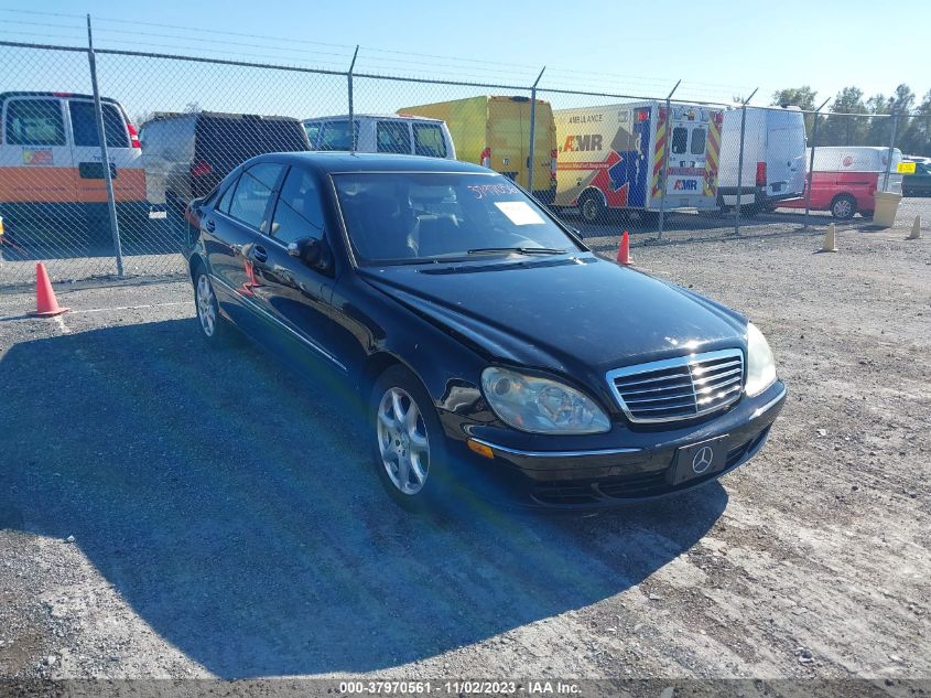 2003 Mercedes-Benz S-Class 4.3L VIN: WDBNG83J53A378722 Lot: 37970561