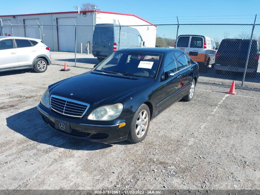 2003 Mercedes-Benz S-Class 4.3L VIN: WDBNG83J53A378722 Lot: 37970561