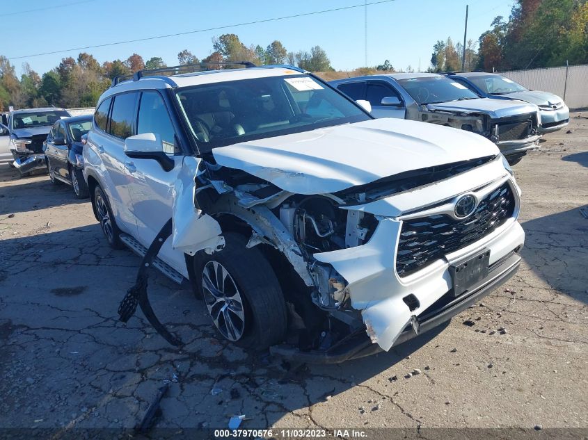 2021 Toyota Highlander Xle VIN: 5TDGZRAH7MS079179 Lot: 37970576