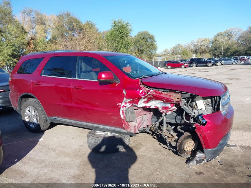 2013 Dodge Durango Sxt VIN: 1C4RDJAG0DC564958 Lot: 37970620