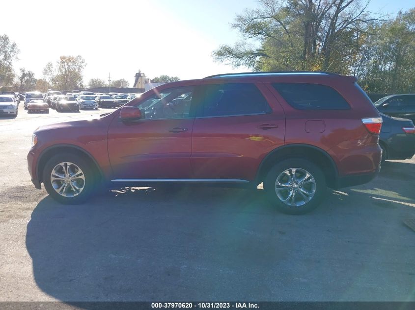 2013 Dodge Durango Sxt VIN: 1C4RDJAG0DC564958 Lot: 37970620