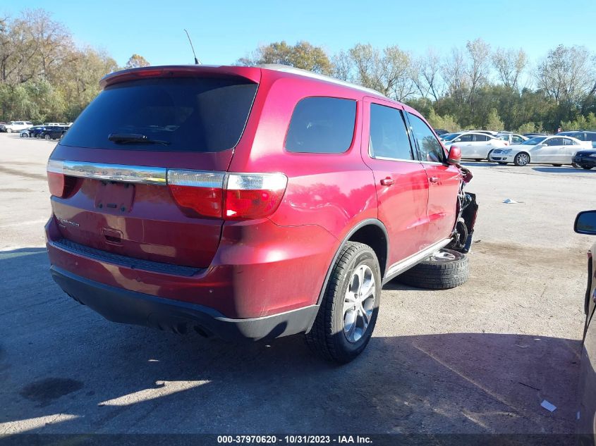 2013 Dodge Durango Sxt VIN: 1C4RDJAG0DC564958 Lot: 37970620