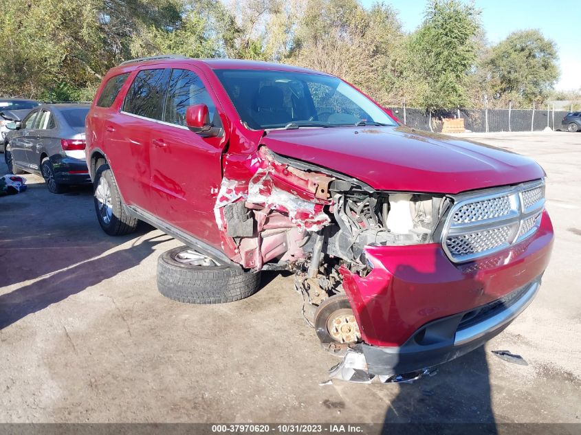 2013 Dodge Durango Sxt VIN: 1C4RDJAG0DC564958 Lot: 37970620