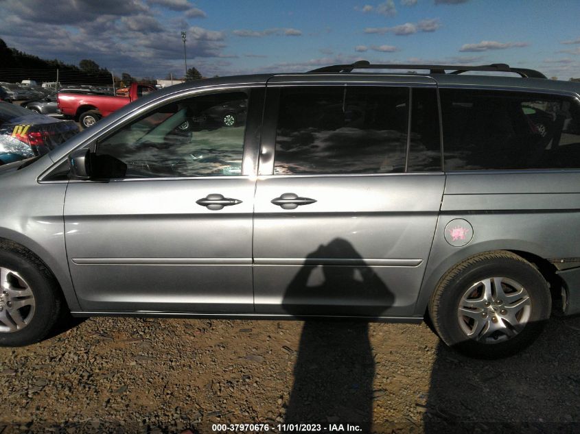 2007 Honda Odyssey Ex-L VIN: 5FNRL38667B099878 Lot: 37970676