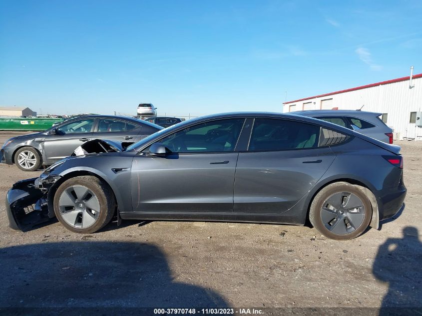 2022 Tesla Model 3 Long Range VIN: 5YJ3E1EBXNF273230 Lot: 37970748