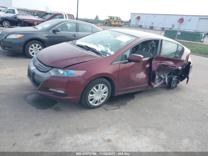 2011 Honda Insight Lx VIN: JHMZE2H55BS012607 Lot: 37970754