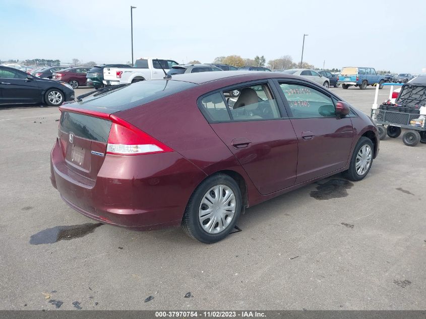 2011 Honda Insight Lx VIN: JHMZE2H55BS012607 Lot: 37970754