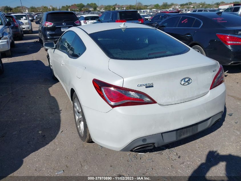 2013 Hyundai Genesis 2.0T VIN: KMHHT6KD0DU089348 Lot: 37970890