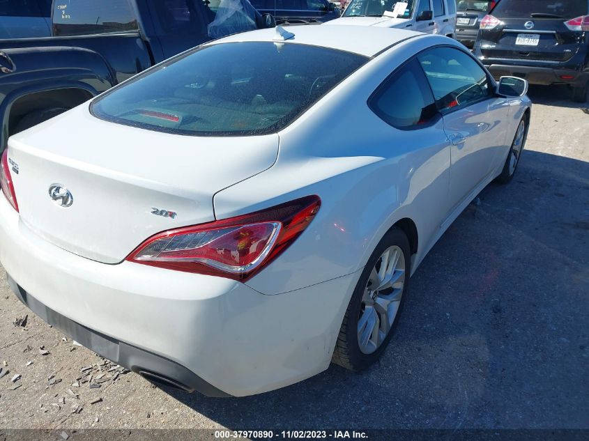 2013 Hyundai Genesis 2.0T VIN: KMHHT6KD0DU089348 Lot: 37970890