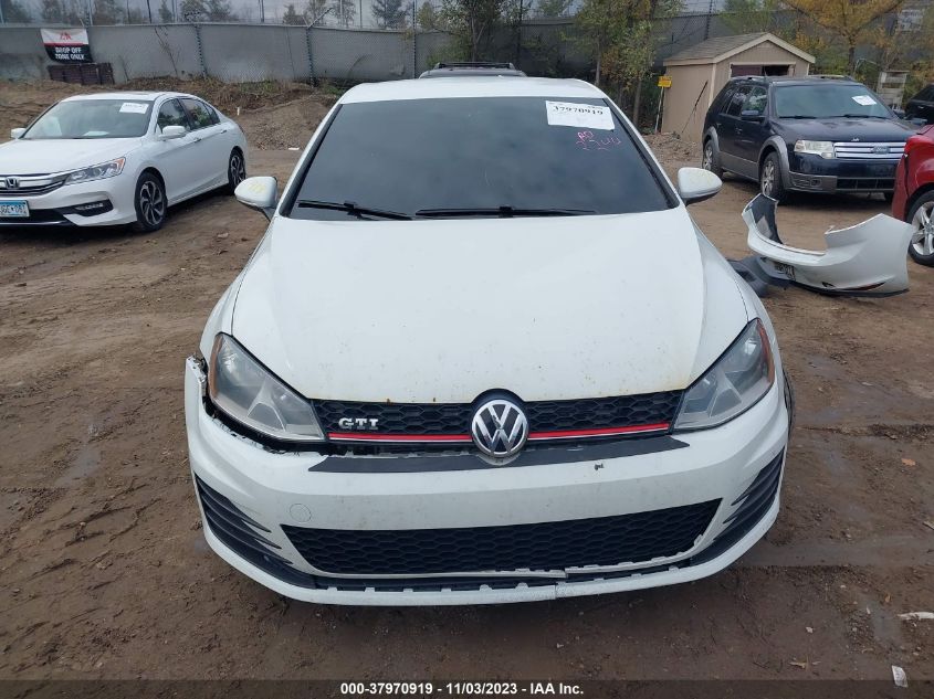 2015 Volkswagen Golf Gti 2.0T S 2-Door VIN: 3VWYT7AU6FM061179 Lot: 37970919