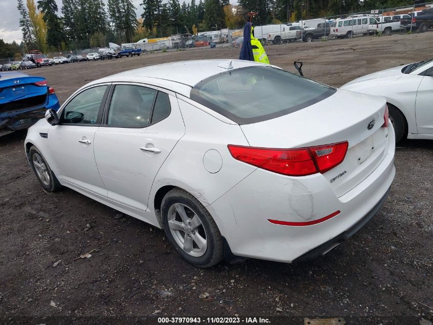 2015 Kia Optima Lx VIN: KNAGM4A76F5570938 Lot: 37970943