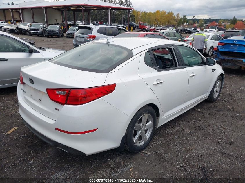 2015 Kia Optima Lx VIN: KNAGM4A76F5570938 Lot: 37970943