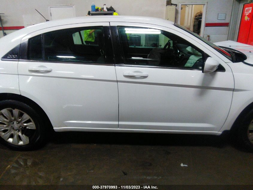 2012 Chrysler 200 Lx VIN: 1C3CCBAB2CN139154 Lot: 37970993