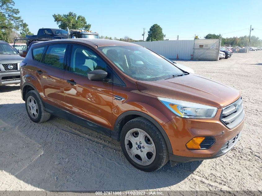 2017 Ford Escape S VIN: 1FMCU0F72HUE17724 Lot: 37971005