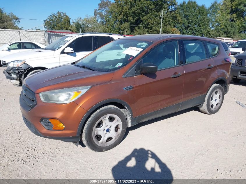 2017 Ford Escape S VIN: 1FMCU0F72HUE17724 Lot: 37971005