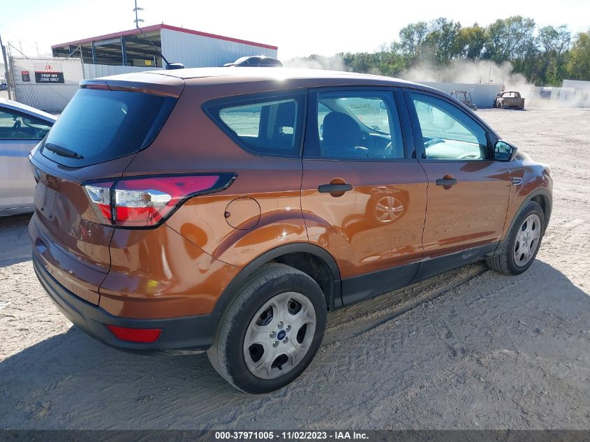 2017 Ford Escape S VIN: 1FMCU0F72HUE17724 Lot: 37971005