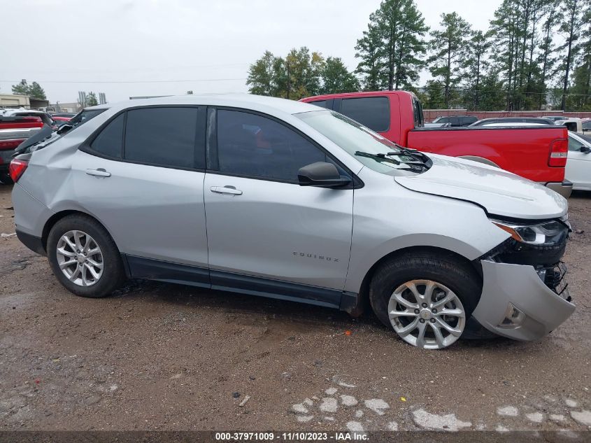 2018 Chevrolet Equinox Ls VIN: 2GNAXHEV0J6216952 Lot: 37971009