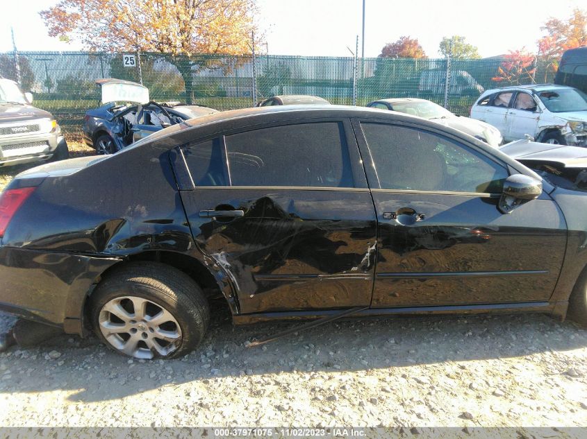 2007 Nissan Maxima 3.5 Sl VIN: 1N4BA41E77C844784 Lot: 37971075