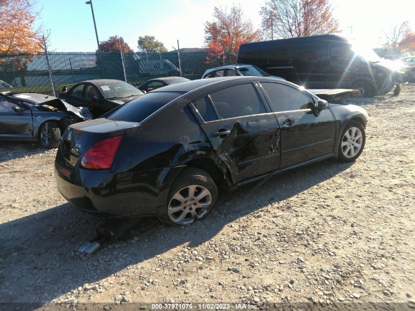 2007 Nissan Maxima 3.5 Sl VIN: 1N4BA41E77C844784 Lot: 37971075