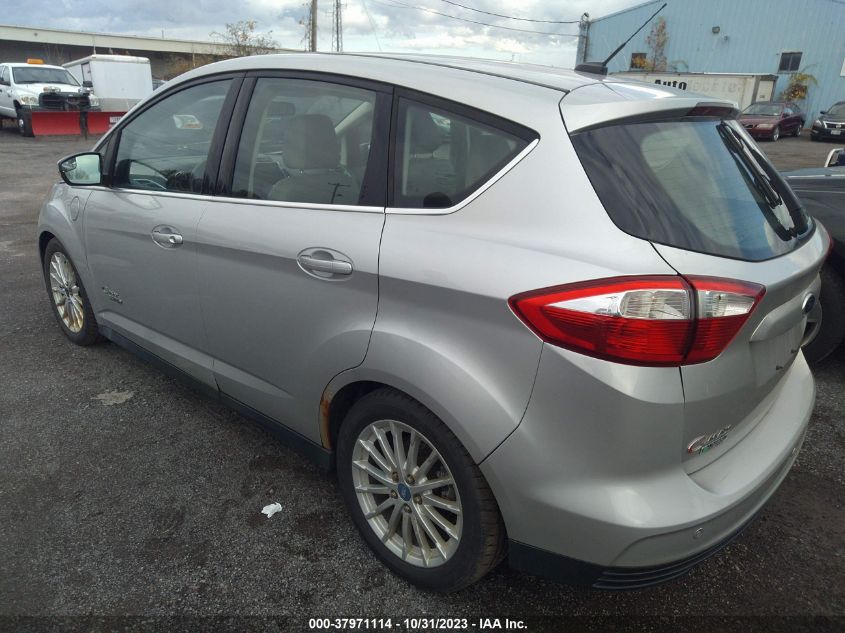 2013 Ford C-Max Energi Sel VIN: 1FADP5CU5DL522349 Lot: 37971114