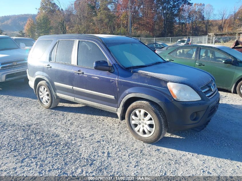 2006 Honda Cr-V Ex VIN: SHSRD78846U429496 Lot: 37971137