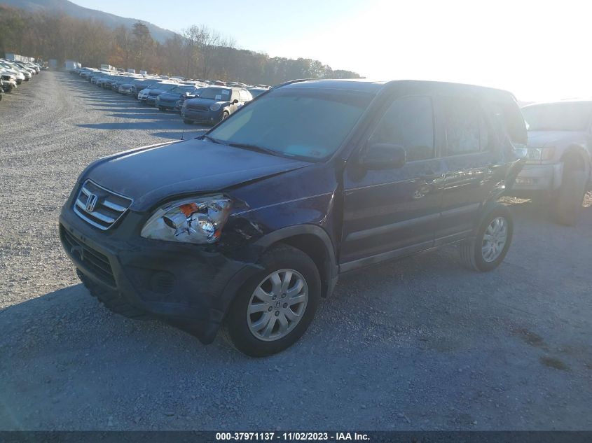 2006 Honda Cr-V Ex VIN: SHSRD78846U429496 Lot: 37971137