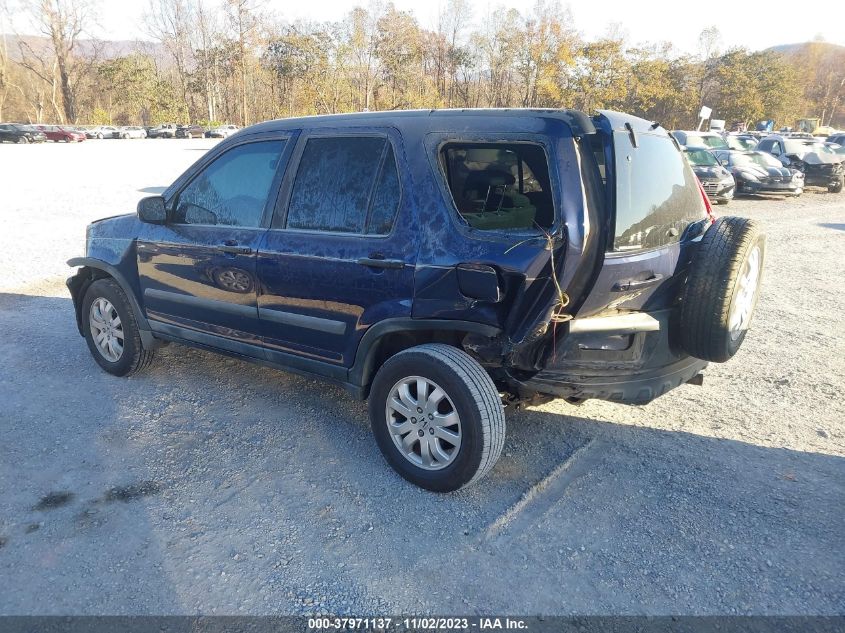 2006 Honda Cr-V Ex VIN: SHSRD78846U429496 Lot: 37971137