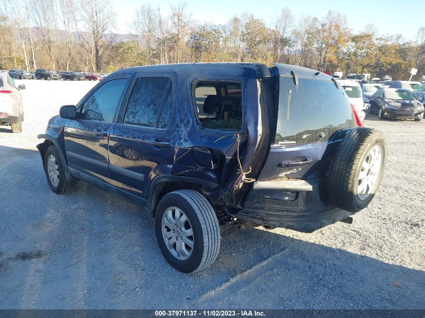 2006 Honda Cr-V Ex VIN: SHSRD78846U429496 Lot: 37971137