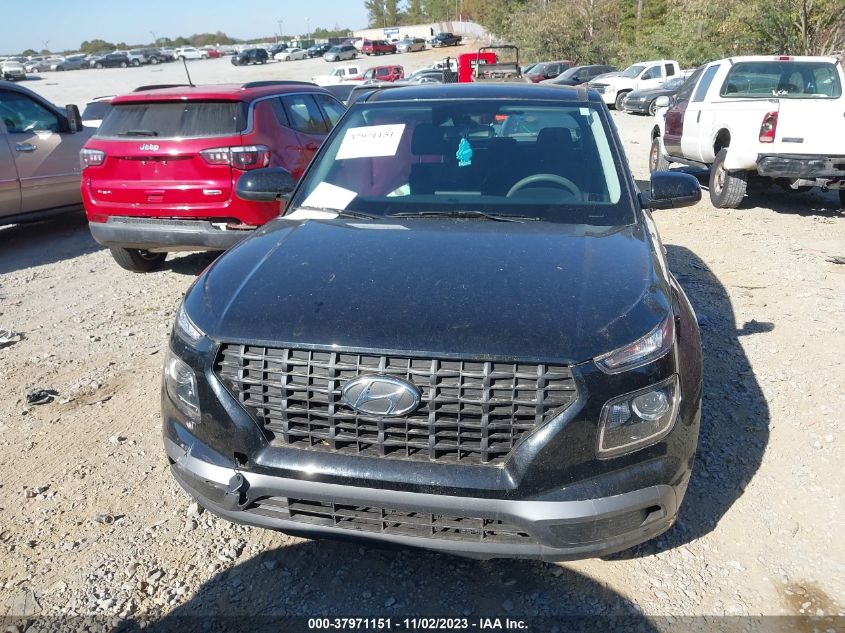 2021 Hyundai Venue Se VIN: KMHRB8A35MU115339 Lot: 37971151