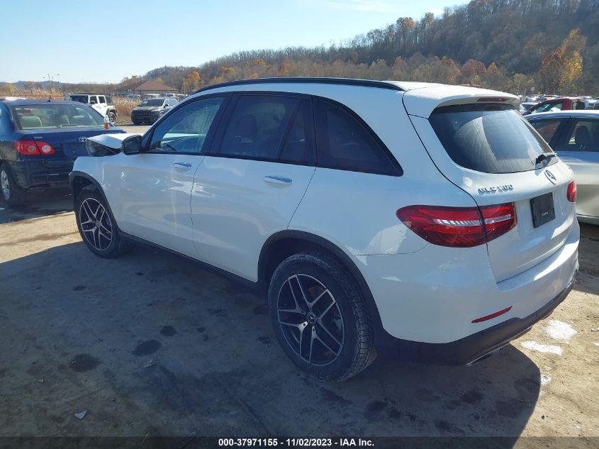 2018 Mercedes-Benz Glc 300 4Matic VIN: WDC0G4KB1JV110555 Lot: 37971155