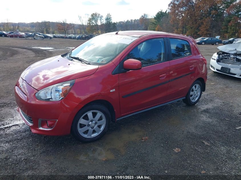 2014 Mitsubishi Mirage Es VIN: ML32A4HJ2EH003763 Lot: 37971156