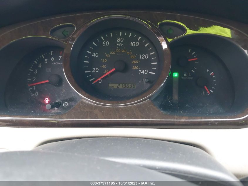 2003 Toyota Highlander Limited/V6 (A4) VIN: JTEHF21A230100072 Lot: 37971195