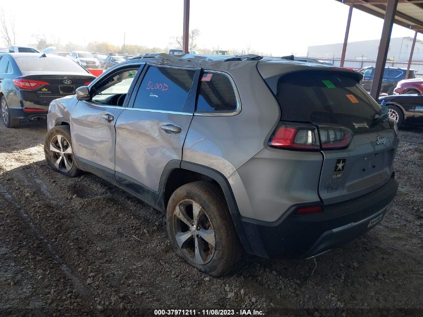 2019 Jeep Cherokee Limited 4X4 VIN: 1C4PJMDX9KD112771 Lot: 37971211