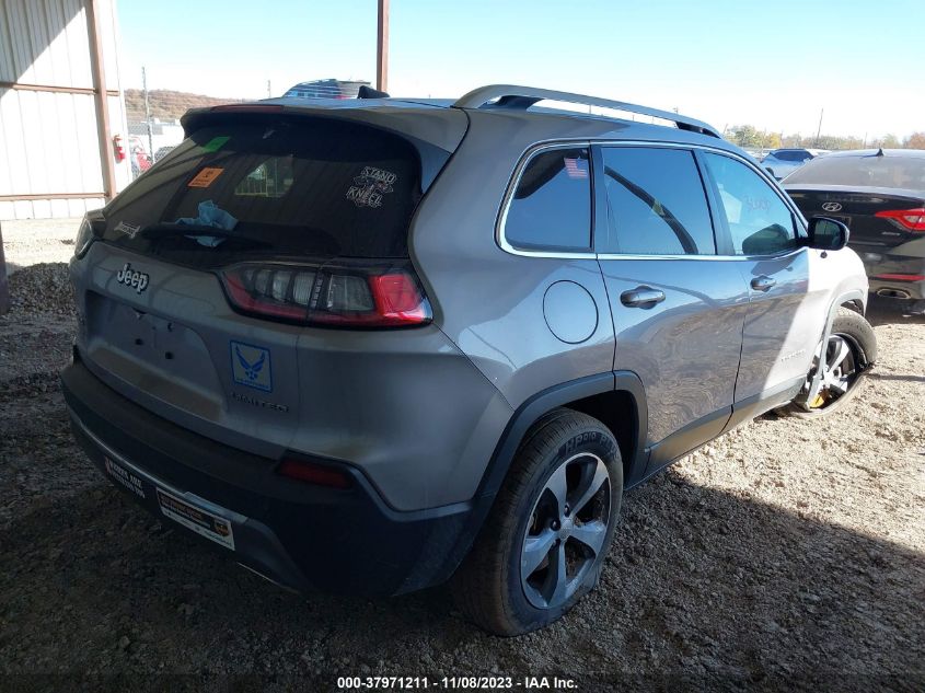 2019 Jeep Cherokee Limited 4X4 VIN: 1C4PJMDX9KD112771 Lot: 37971211