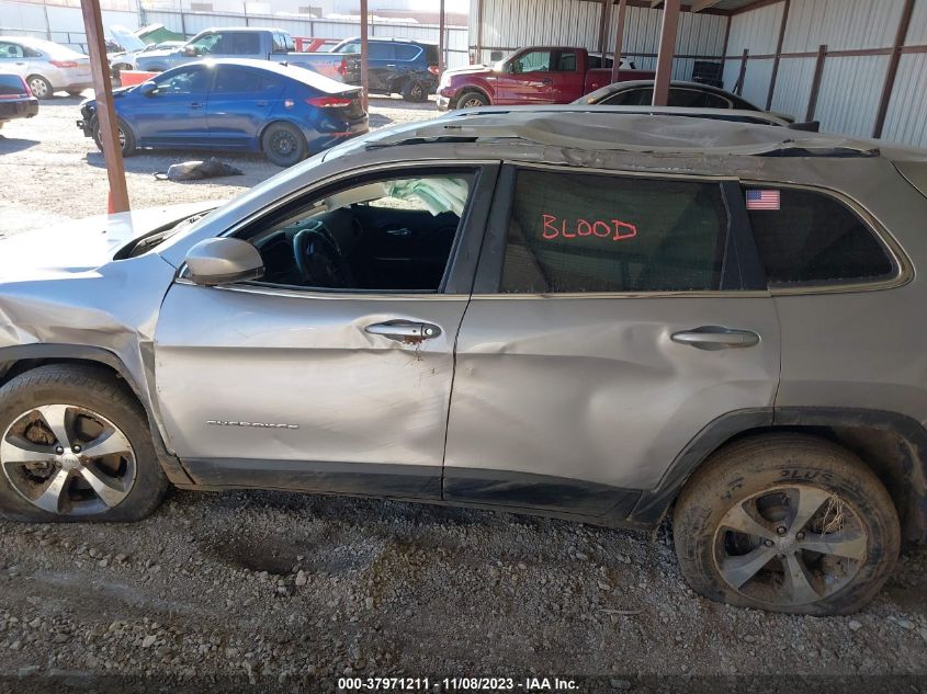 2019 Jeep Cherokee Limited 4X4 VIN: 1C4PJMDX9KD112771 Lot: 37971211