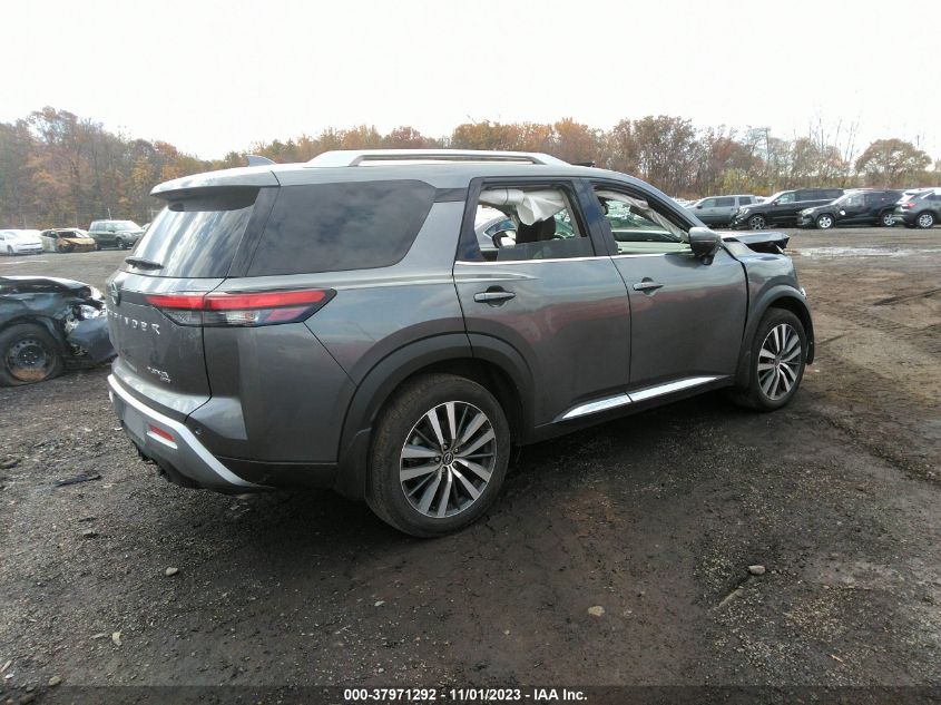 2022 Nissan Pathfinder Platinum VIN: 5N1DR3DK6NC267181 Lot: 37971292