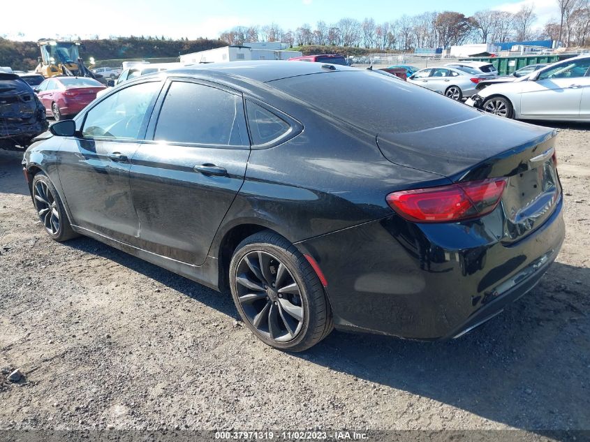 2015 Chrysler 200 S VIN: 1C3CCCBBXFN554828 Lot: 40248159